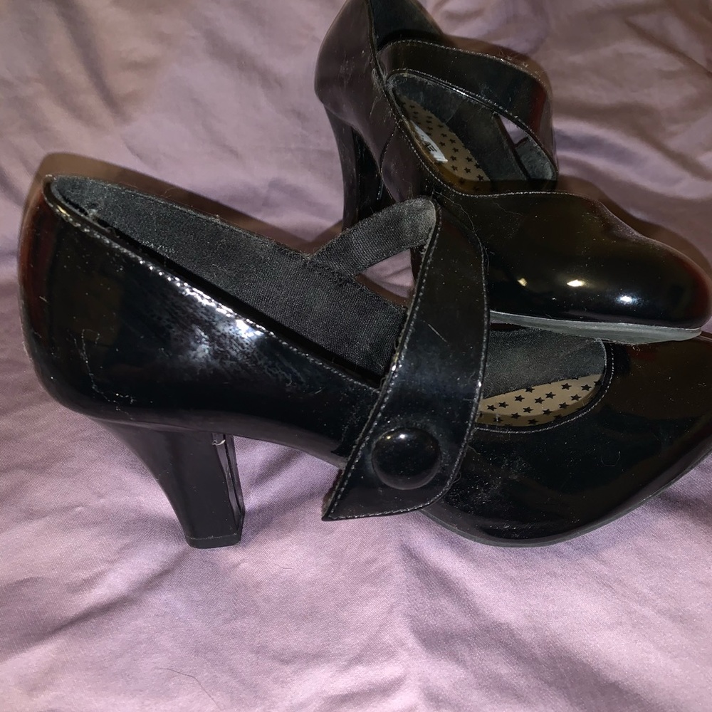 Mary Jane style heels